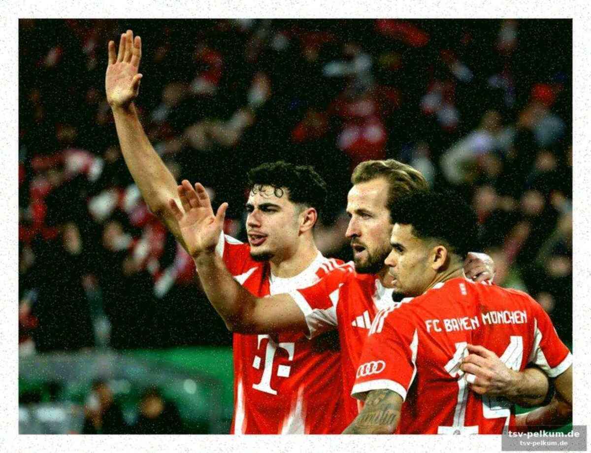 Kane und díaz schießen bayern ins halbfinale
