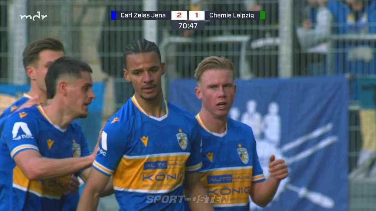 Fc carl zeiss jena erkämpft hart umkämpften sieg gegen chemie leipzig