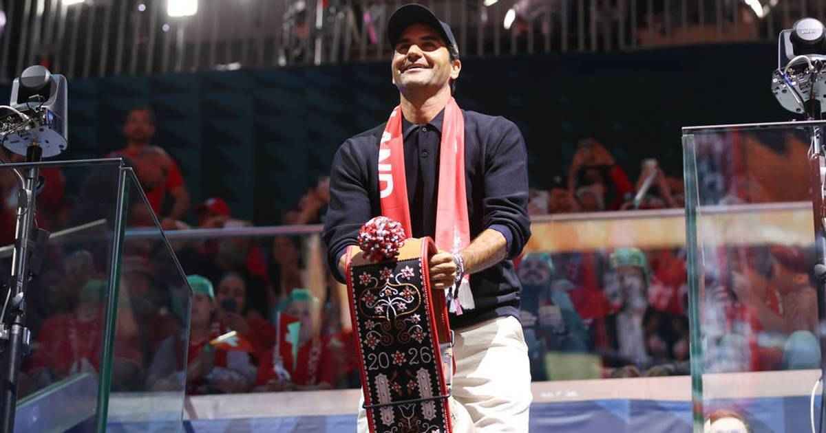 Federer-besuch beflügelt schweizer eishockey-team zum sieg!