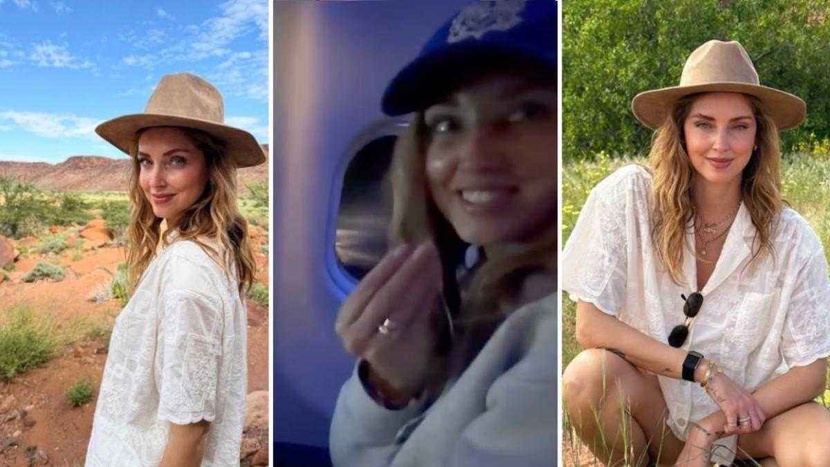 Ferragni: schrecksekunde im flugzeug – namibia-trip offenbar wendepunkt?