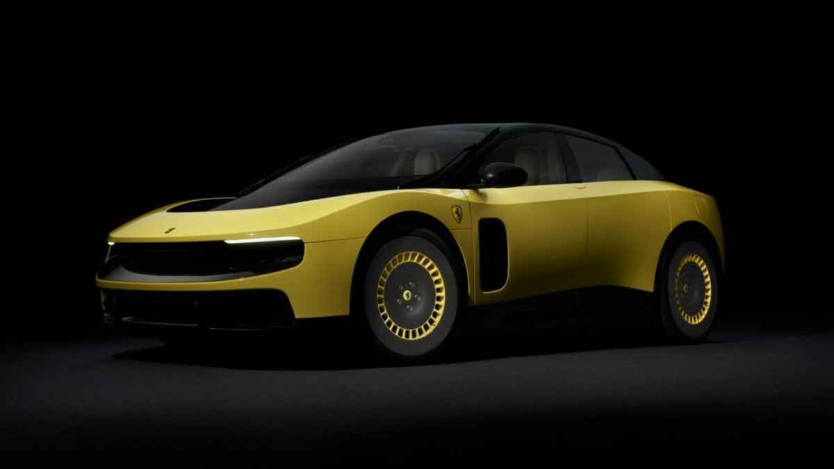 Ferrari luce: elektromobilität trifft auf design-provokation