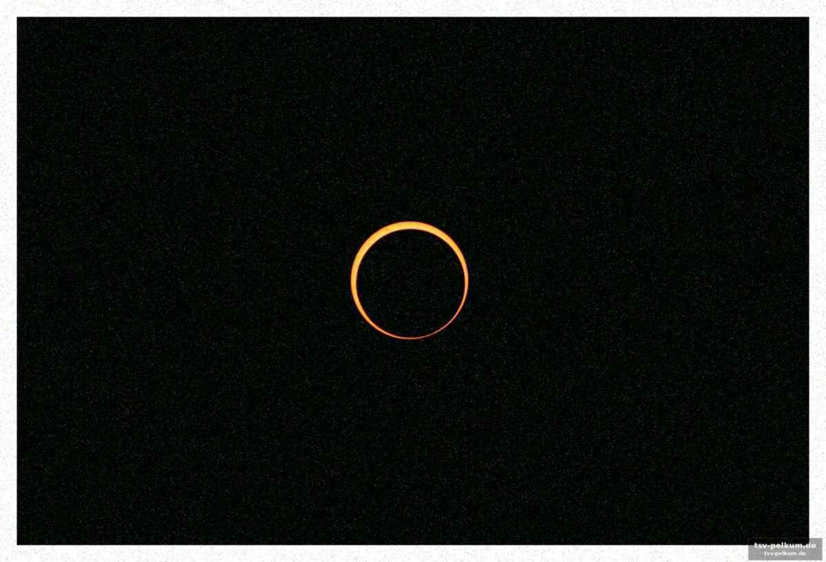 Wo ist die finsternis zu sehen?