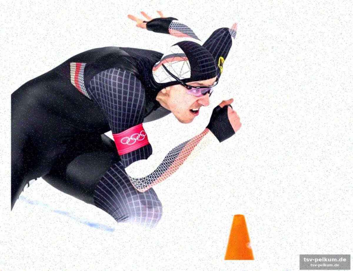Gold über 500 meter in bestzeit