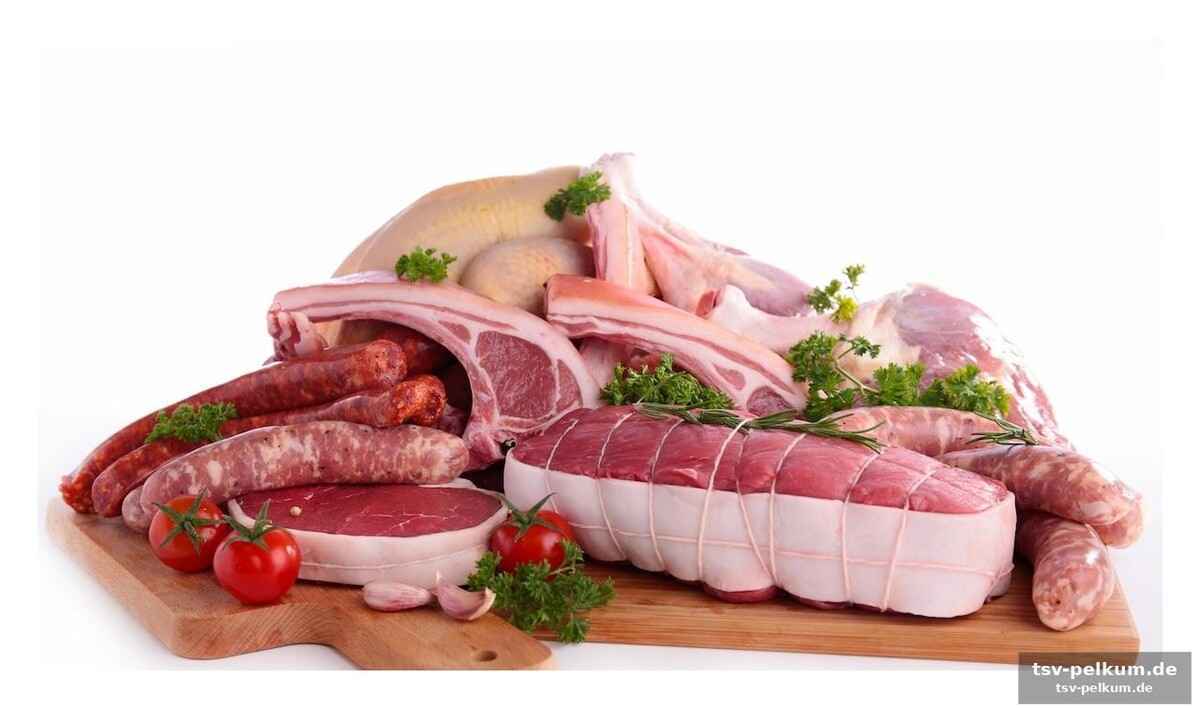 Die richtige balance: rotes fleisch, geflügel und mehr