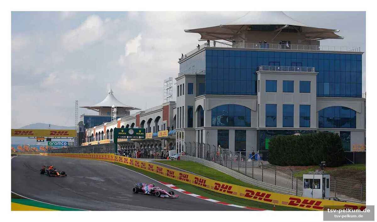 Ein fest für motorsportfans: die rennstrecke istanbul park