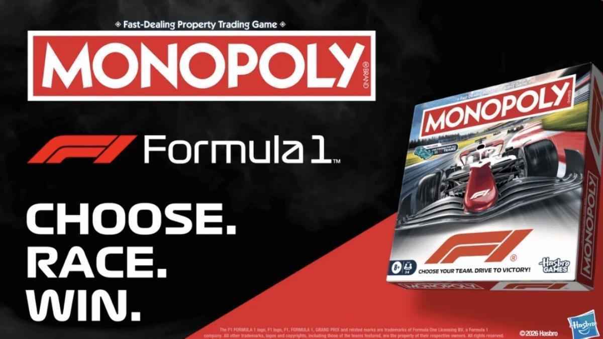 Formel-1-fieber auf dem spieltisch: neues monopoly erobert die rennstrecke!
