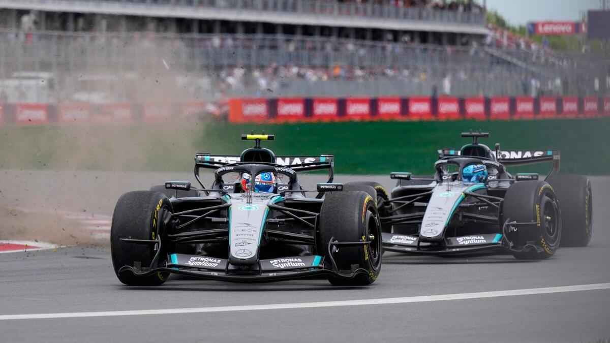 Formel-1-sprint: russell triumphiert in montreal – zoff mit antonelli überschattet den sieg!