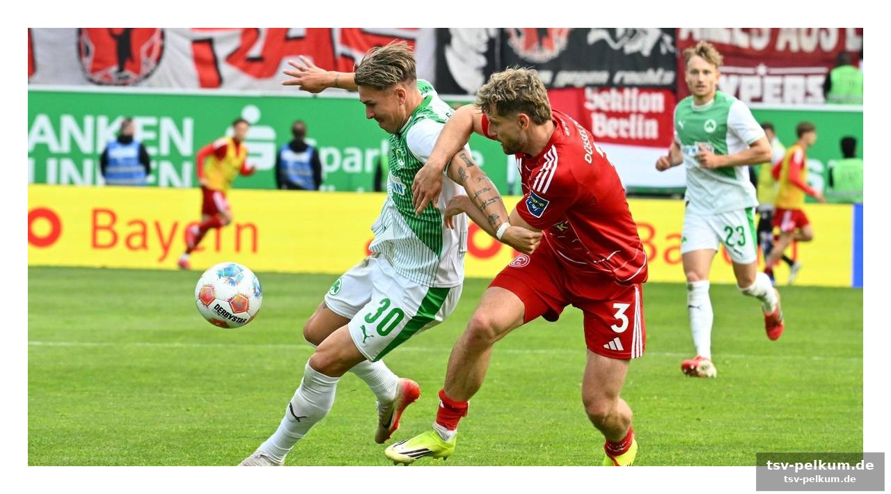 Fürth hofft auf die relegation: das duell gegen rot-weiss essen