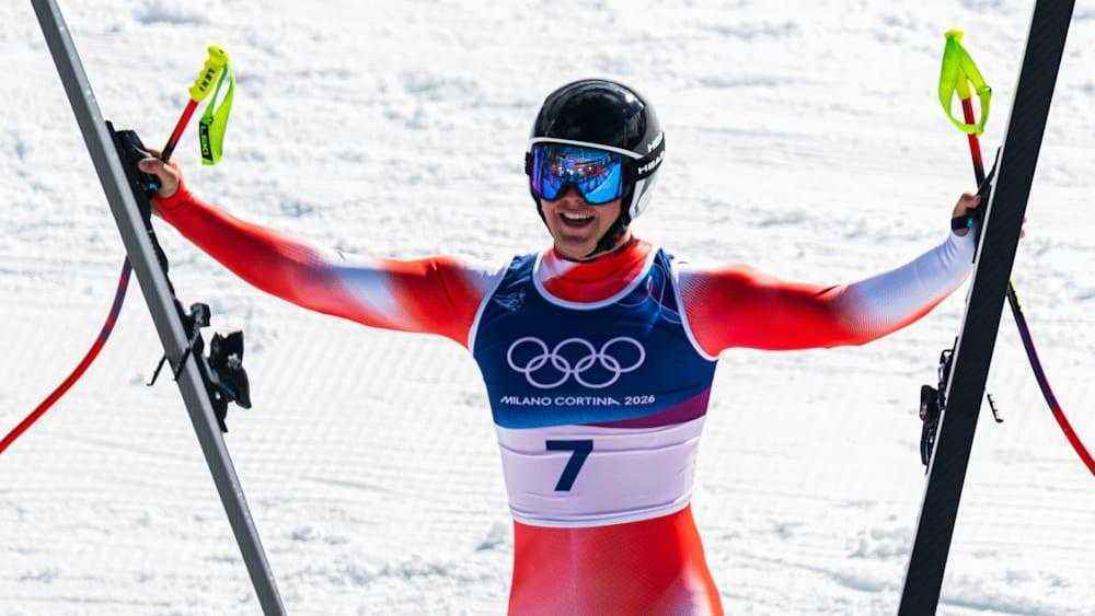 Franjo von allmen triumphiert: dritter olympiasieg und neuer schweizer super-g-rekord