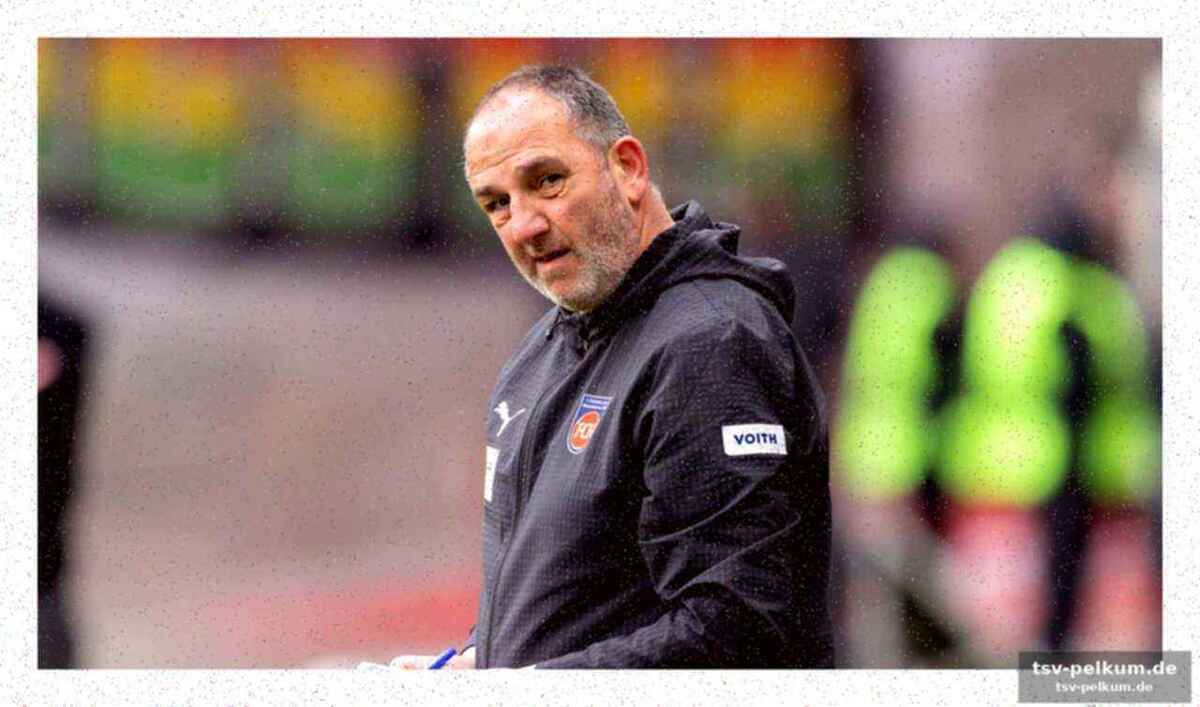 Die stadt zittert mit dem trainer