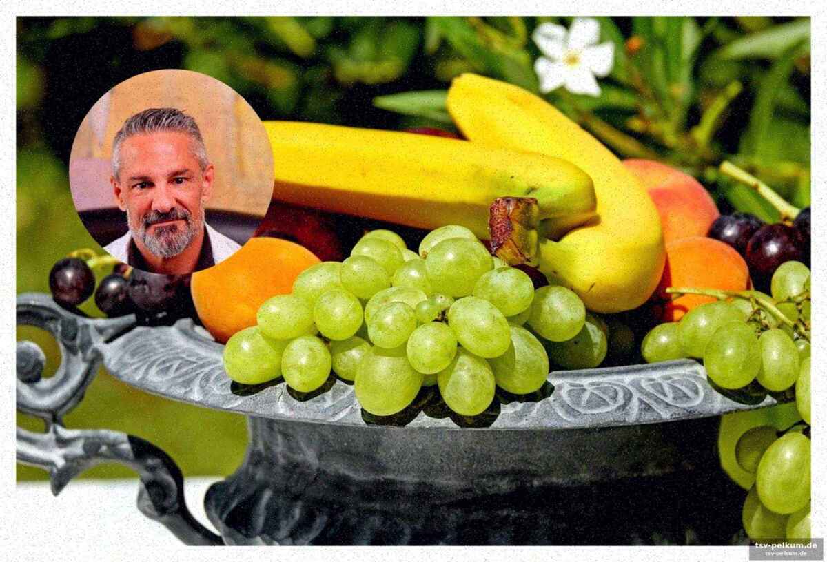 Bananen und äpfel: die richtige temperatur