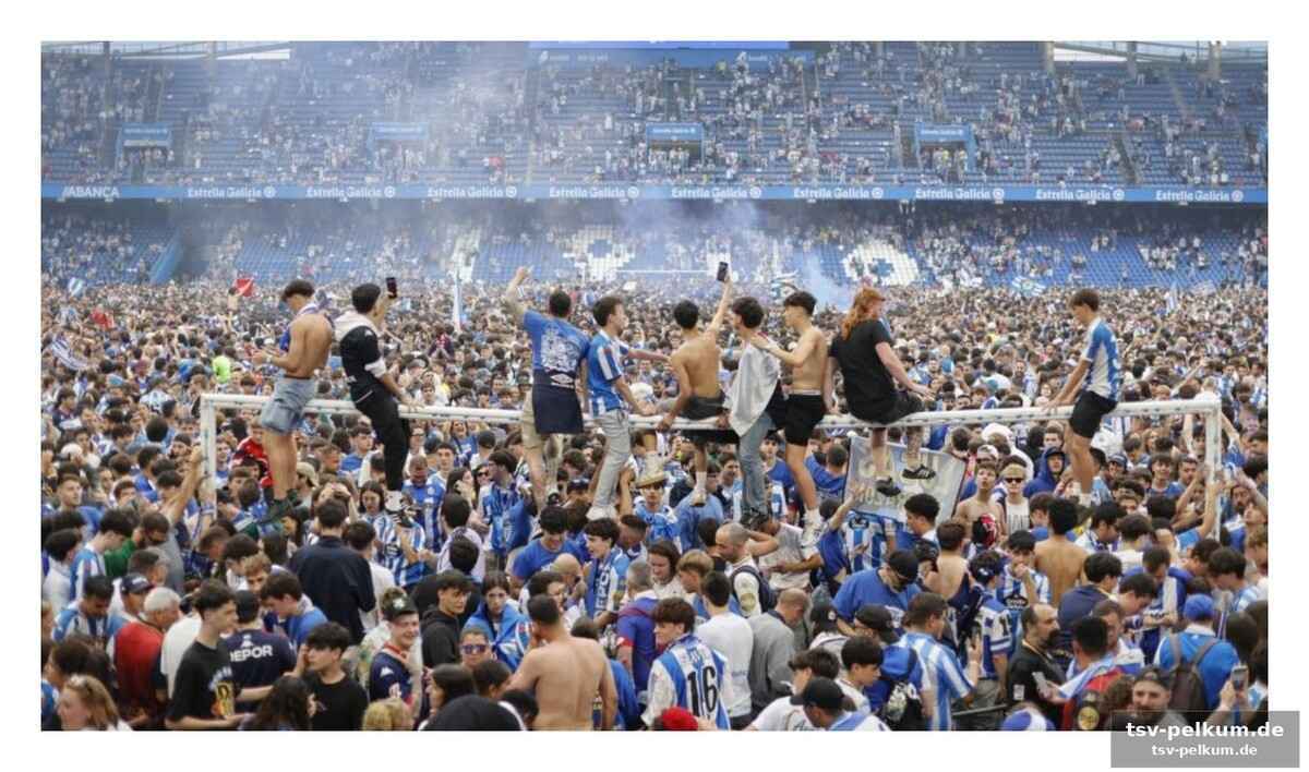 Deportivo la coruña: ultra-unterstützung und drohnen-chaos