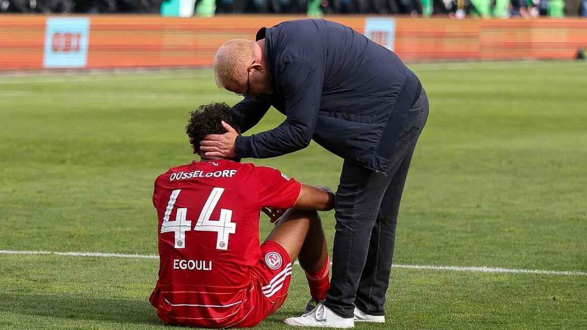 Fußball-drama in fürth: vogel tröstet düsseldorfer – und spricht von hässlichem sport