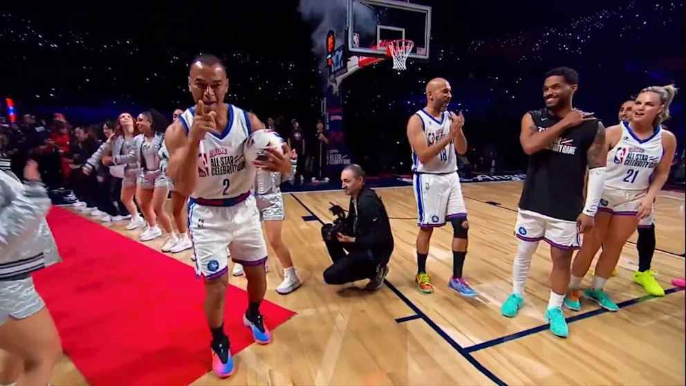 Fußball-ikone cafu verzaubert beim nba all-star game