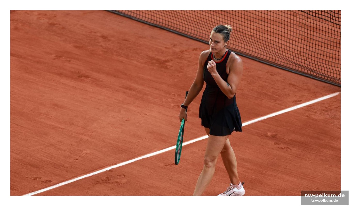 Sabalenka mit frust und blitzstart