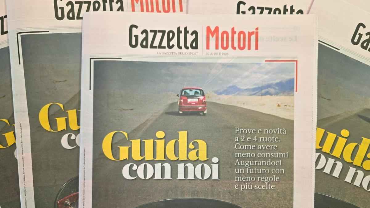 Gazzetta motori: 32 seiten specials zu autos und motorrädern!