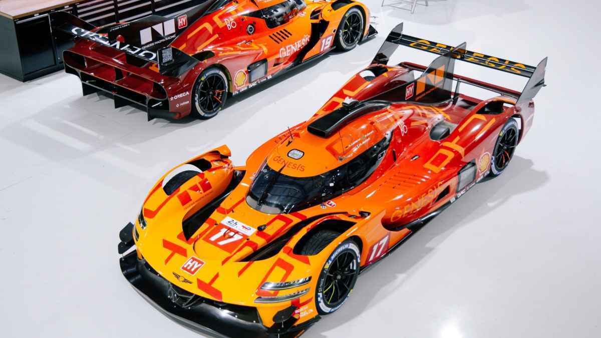 Genesis stürmt nach le mans: lava-orange setzt akzente!