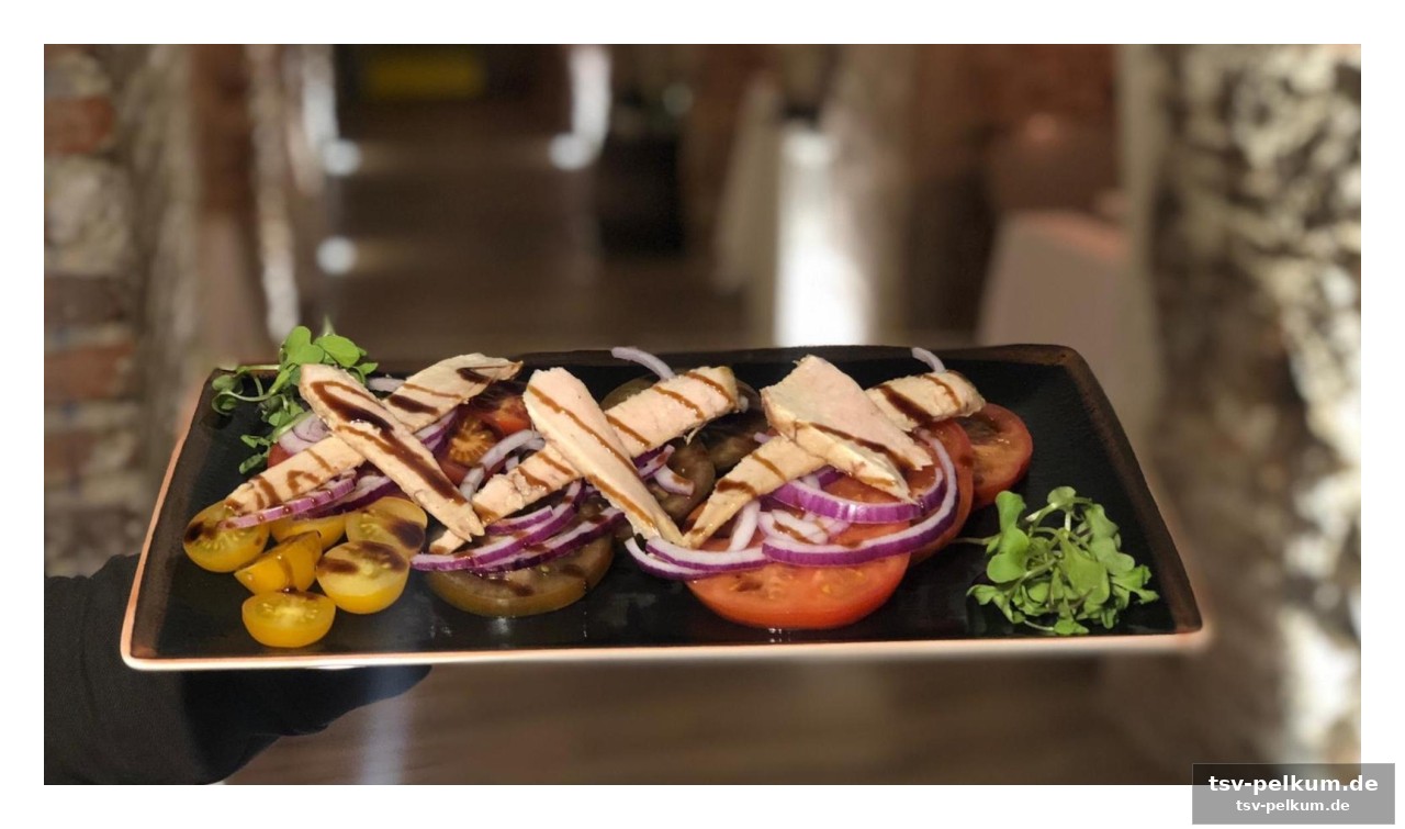Der kluge snack vor dem restaurantbesuch