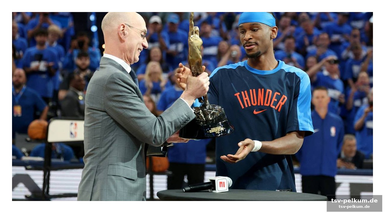 Die michael jordan trophy kehrt nach oklahoma zurück