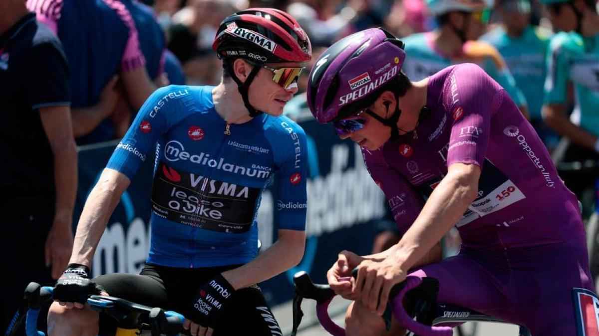 Giro d'italia: eulalio hält die rosa trikot!