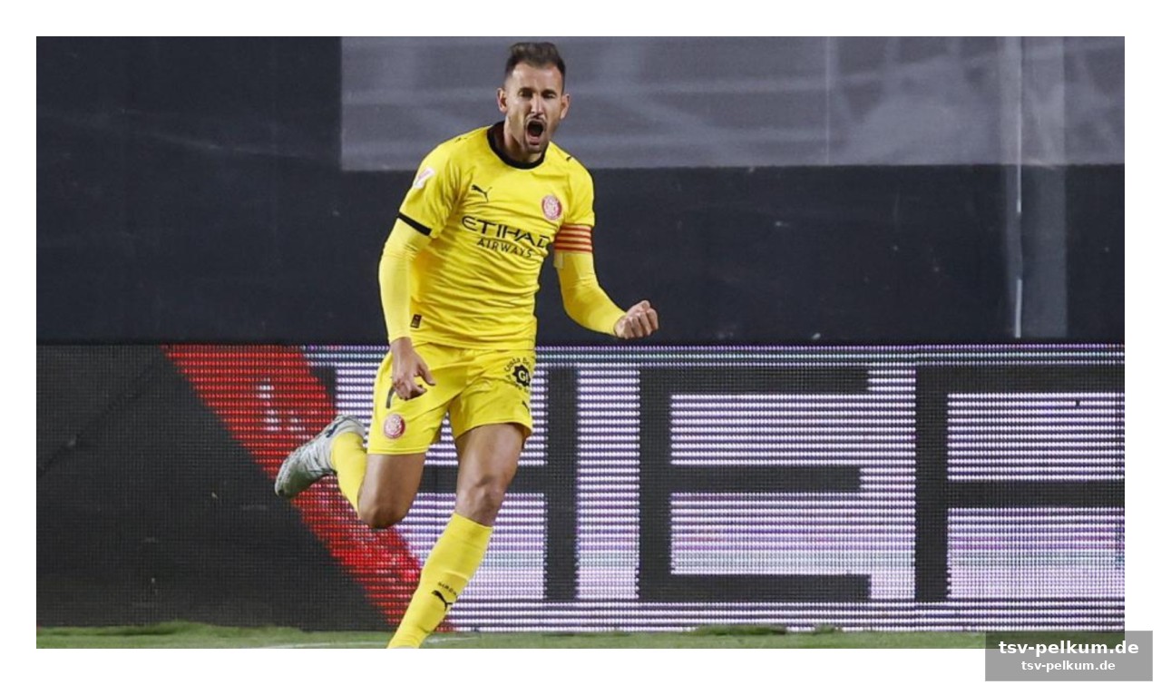 Die knappe führung für rayo und die reaktion von girona