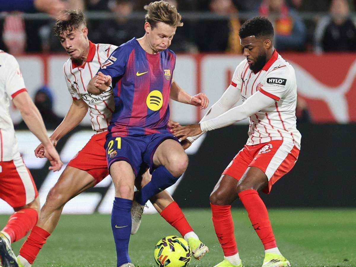 Girona stoppt barcelona: real madrid übernimmt die tabellenführung