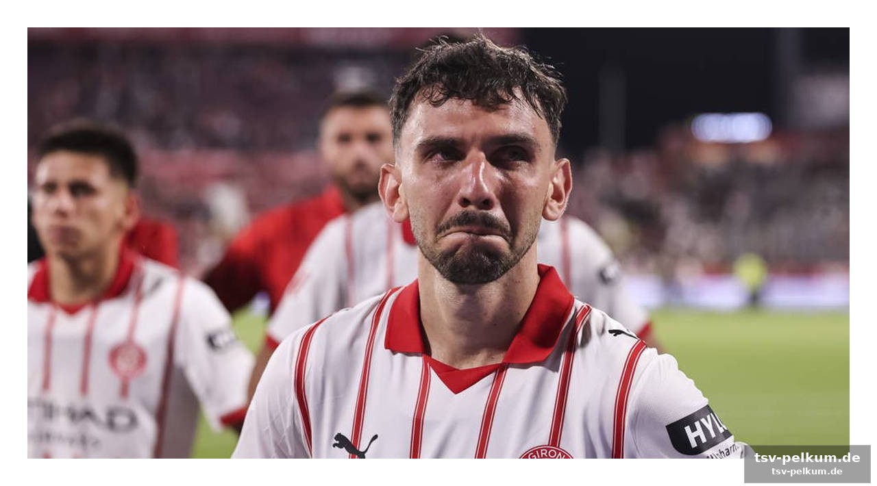 Die fans feiern – die spieler sind am boden