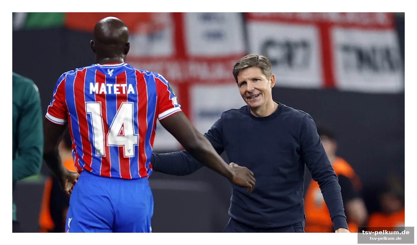Dramatischer moment im stadion