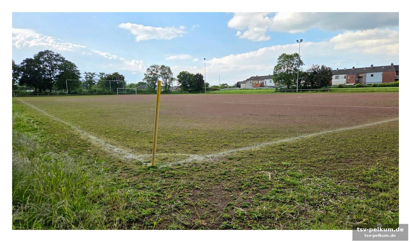 Ein sportplatz, ein zeichen für goch