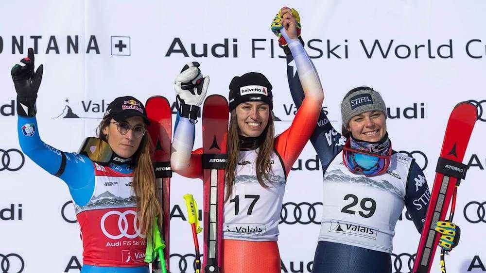 Goggia trotz fehler stark – überraschungssieg in crans-montana!