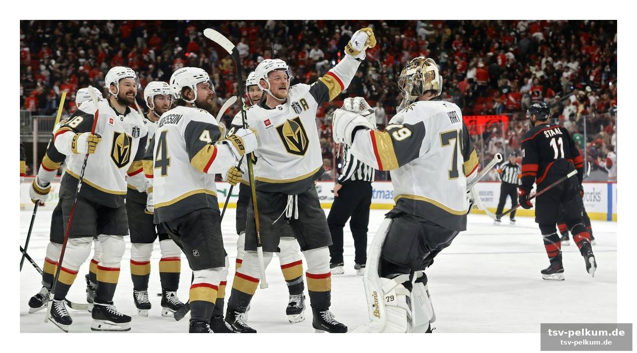 Hurricanes zeigen gegenwehr, golden knights behaupten sich