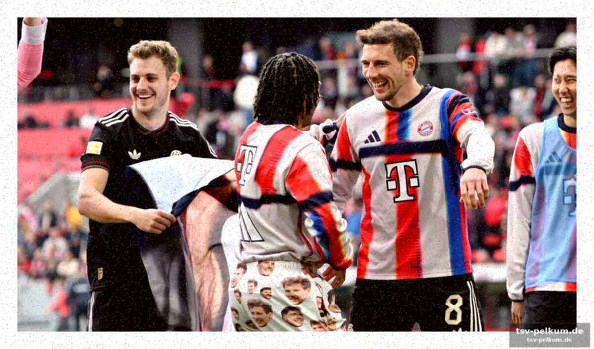 Ein fan-geschenk mit überraschendem gesicht