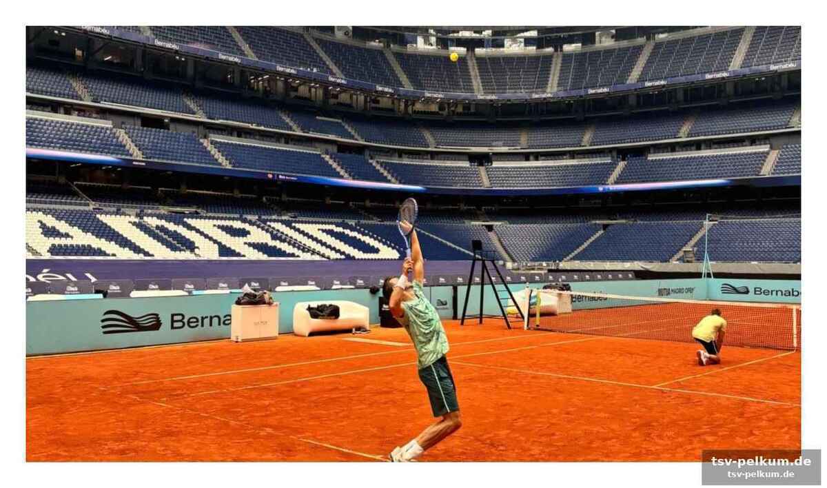 Einzigartige trainingsmöglichkeiten für tennis-elite
