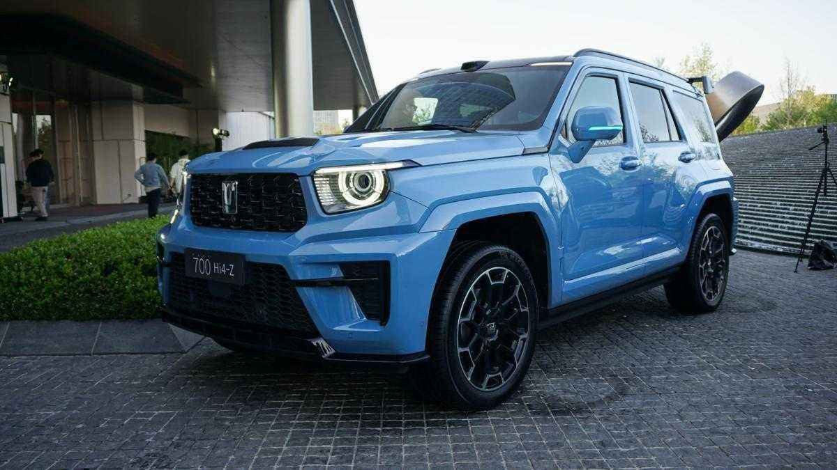 Great wall tank 700: der ultimative offroader mit hybrid-power!