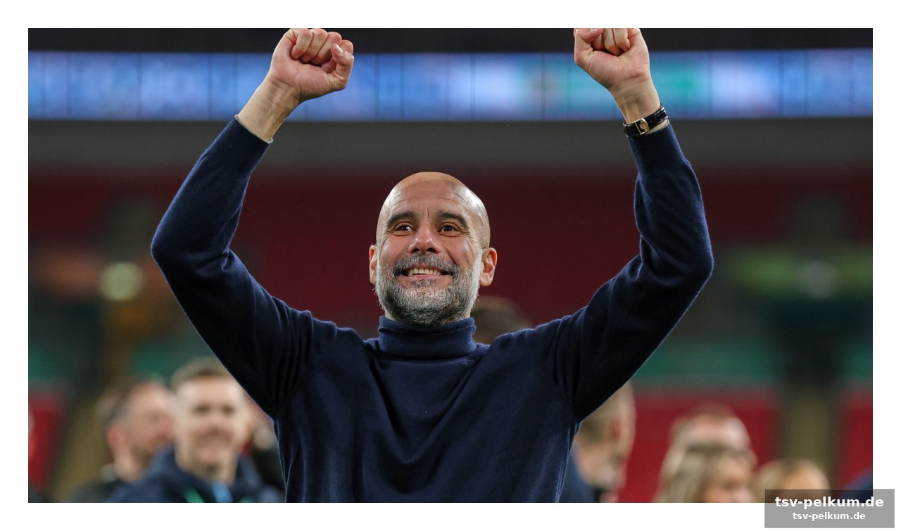 Ein wembley-könig: guardiola prägt das englische pokalgeschehen