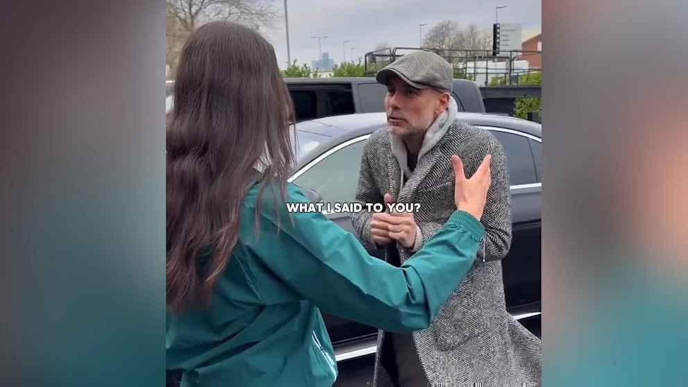 Guardiola sorgt für lacher: streich mit internet-star für aufsehen