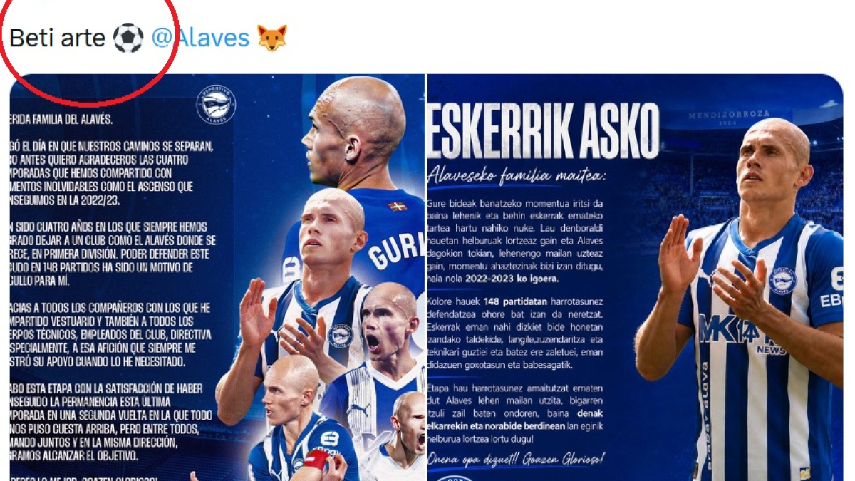 Guridi-fehltritt? sevilla-neuzugang erntet spott für alavés-abschied