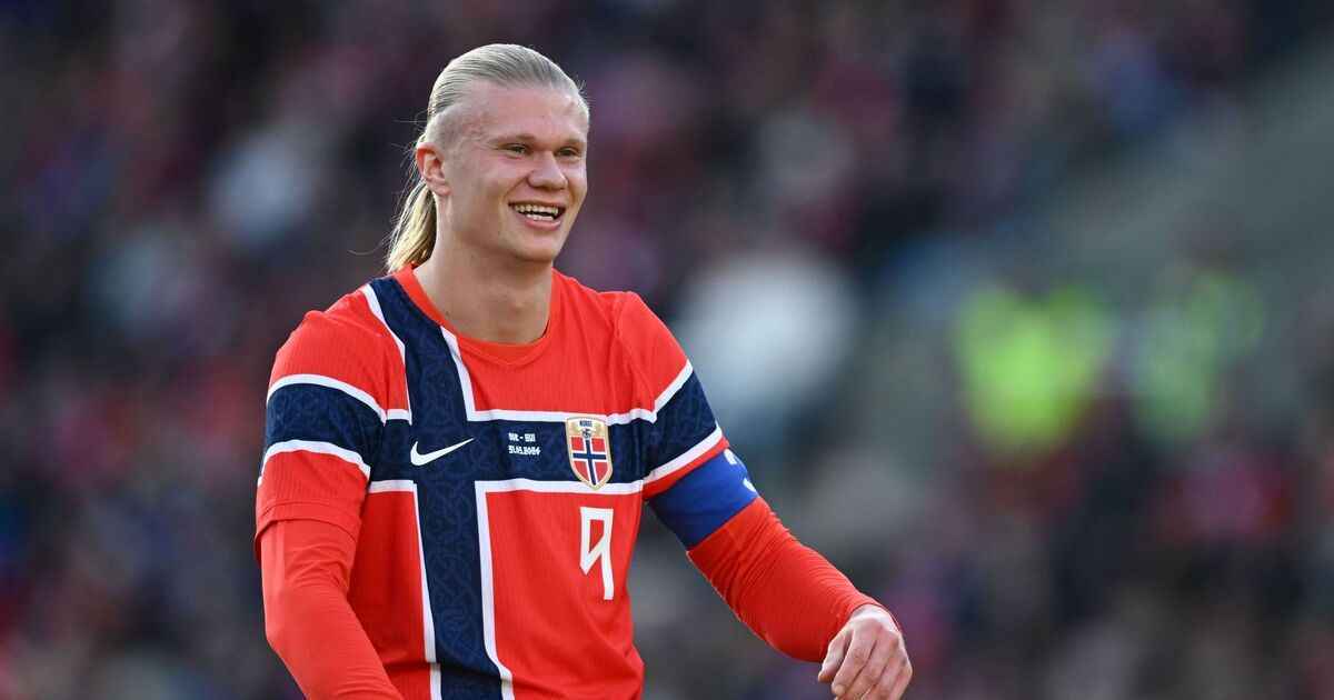 Haaland zeigt herz: wm-training im jugend-trikot!