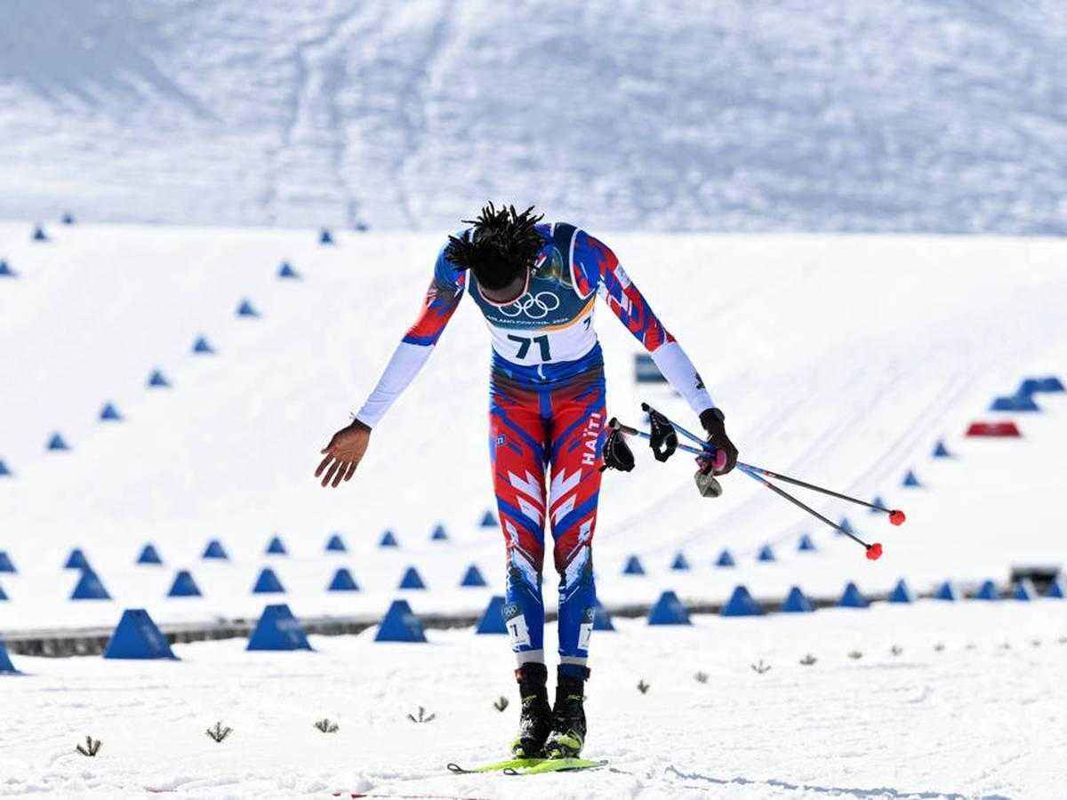 Haitianischer langläufer schreibt olympia-geschichte in val di fiemme