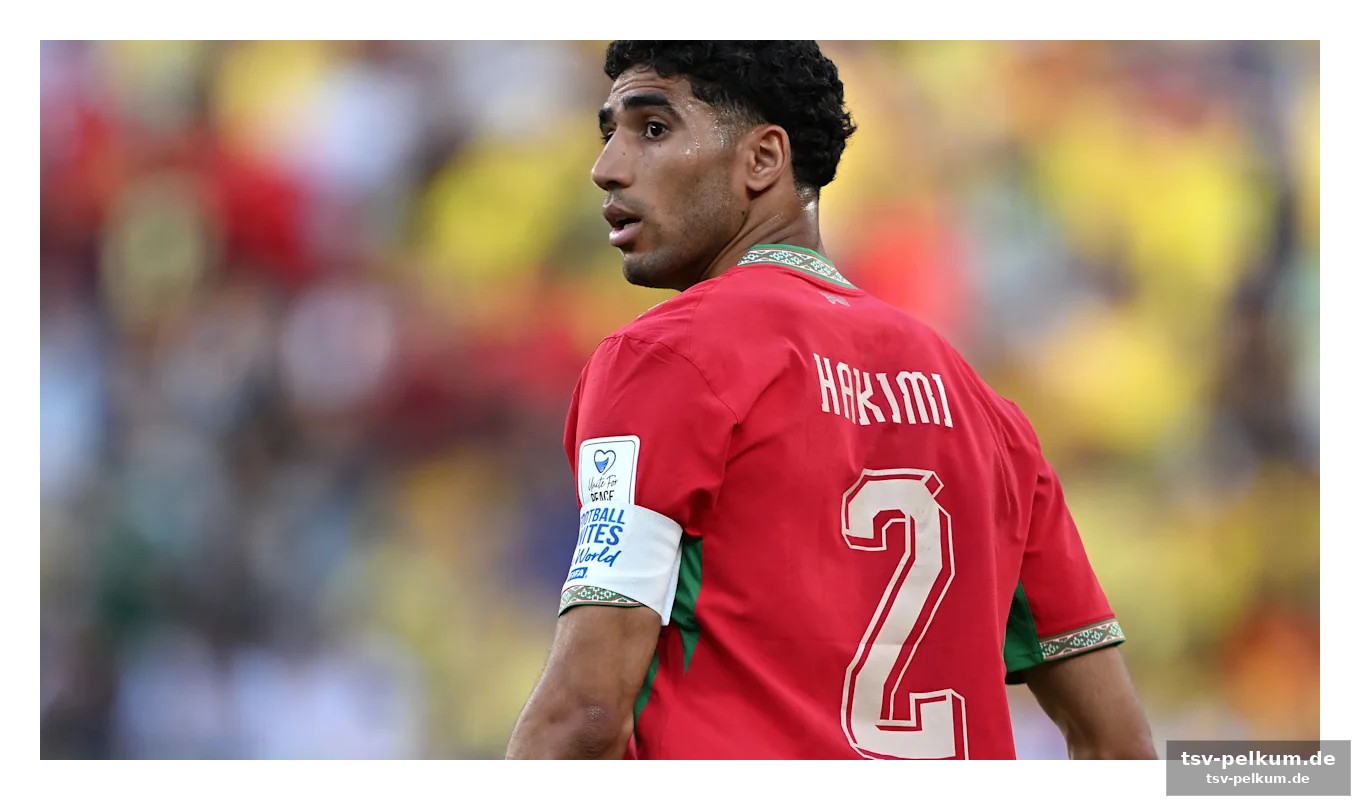Ein schmerzhafter rückschlag für den marokkanischen nationalspieler