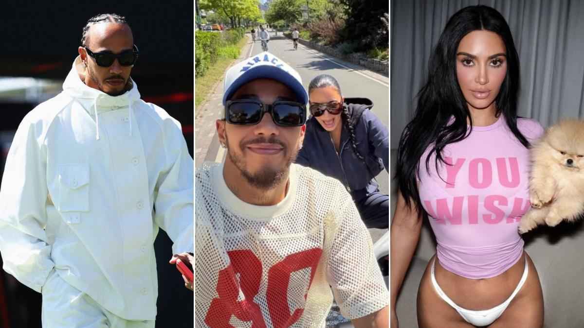 Hamilton und kardashian: offiziell ein paar – und das mit einem fahrrad!