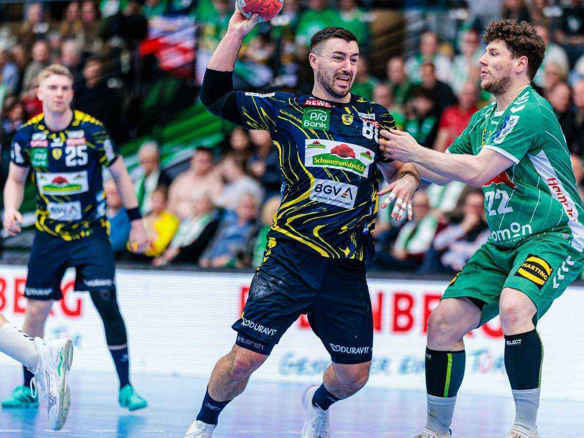 Handball-bundesliga: löwen siegen in minden – melsungen hält anschluss