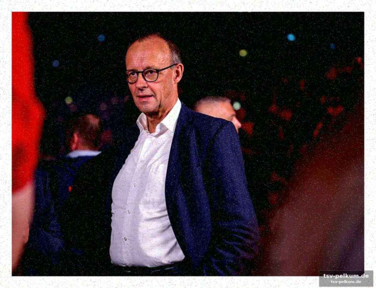 Prominenter zuschauer: friedrich merz in herning