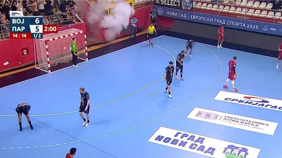 Handball-finale: pyro-chaos zwingt zur wiederholung!