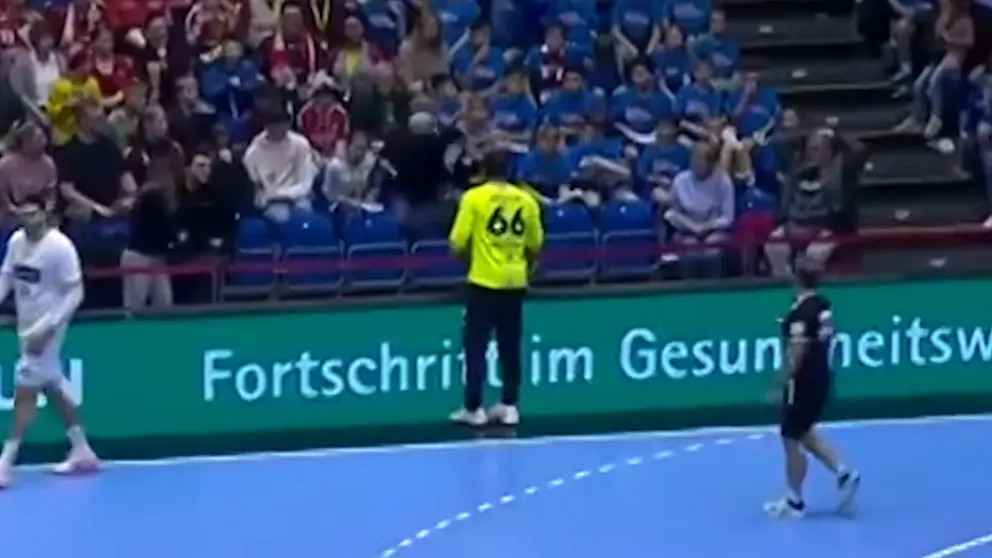 Handball-Helfer oder peinlicher Fehltritt? Fan-Lacher bei Melsungen gegen Wetzlar!