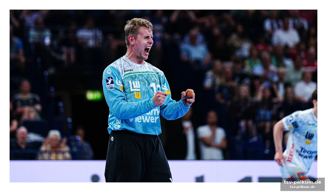 Die szene, die handball-deutschland aufhorchen ließ