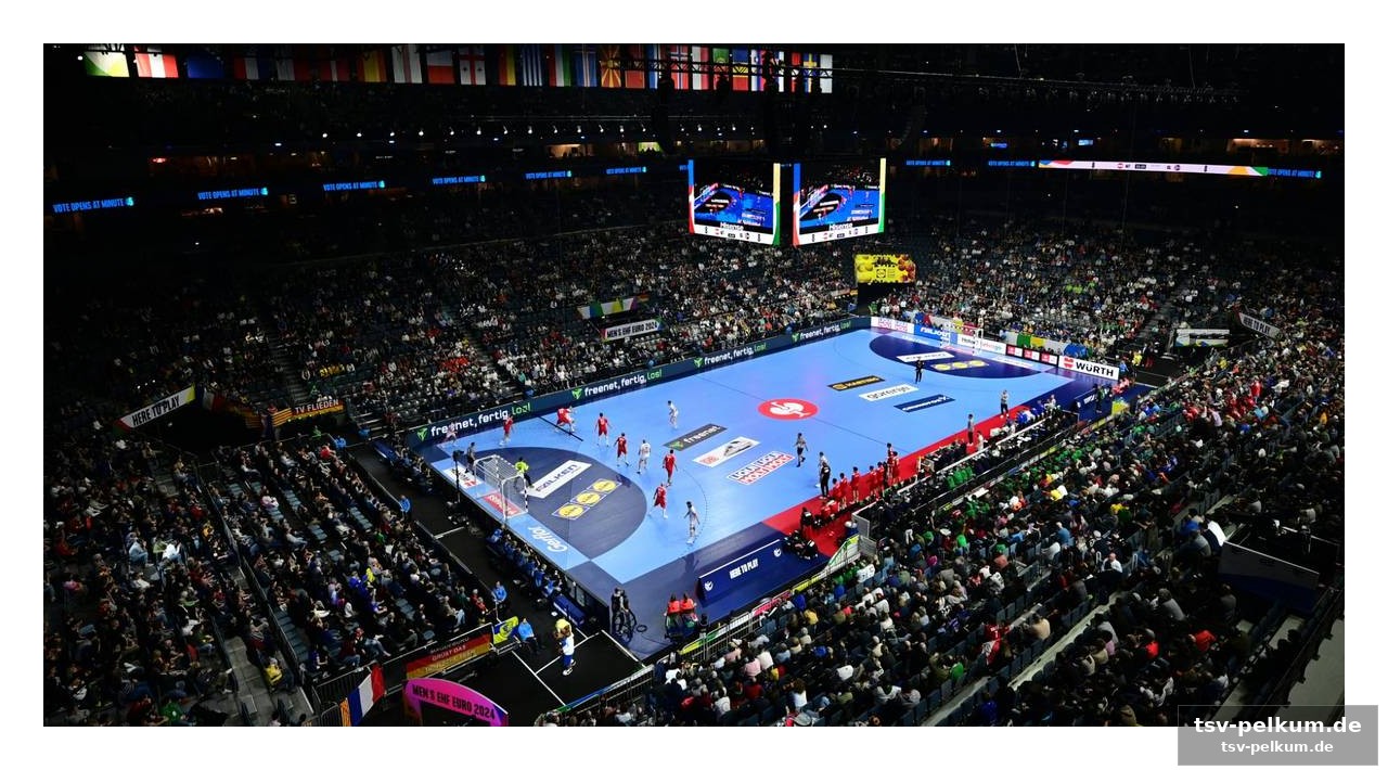 Wo die handball-fans gefeiert werden