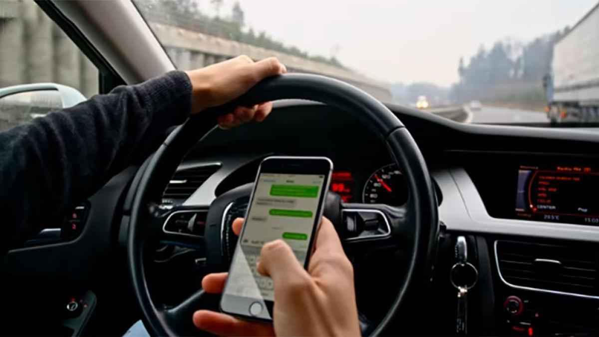 Handy am steuer: deutsche ignorieren gefahren, trotz wissen!