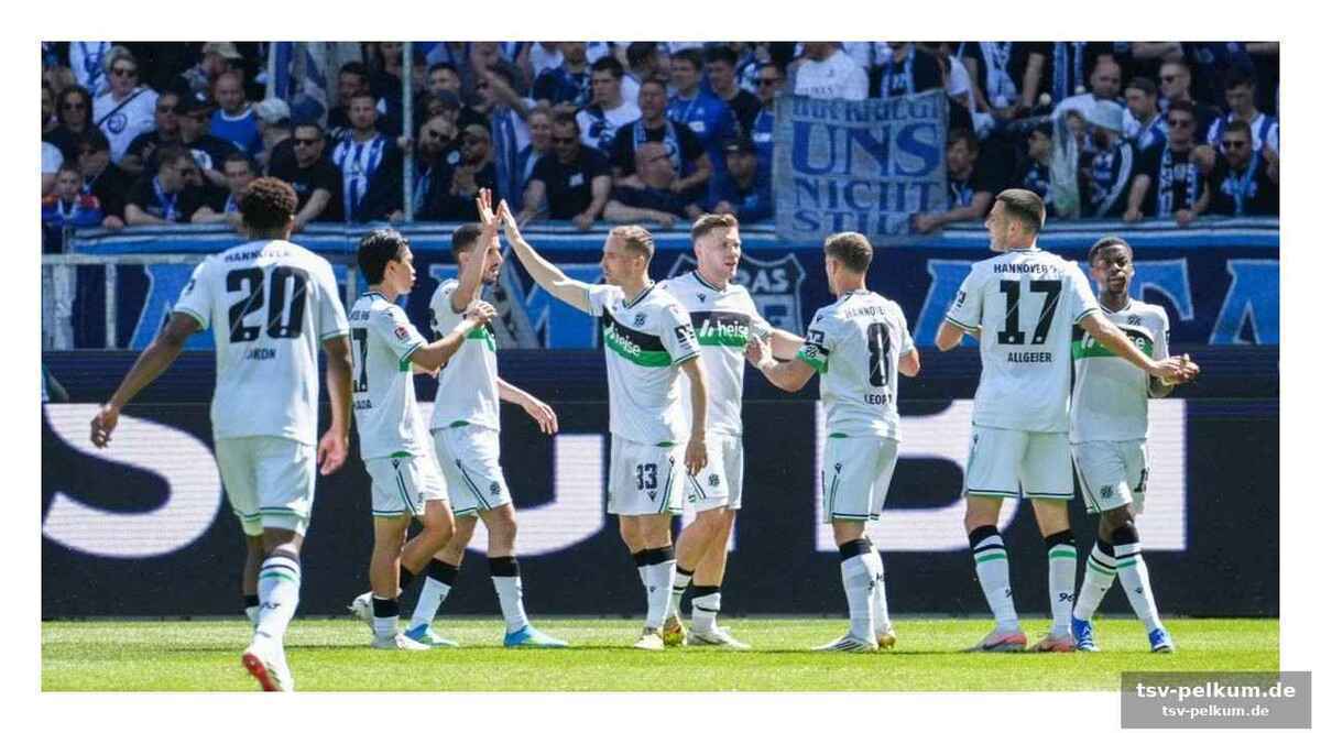 Die tabelle lügt nicht: hannover als beste auswärtsmannschaft