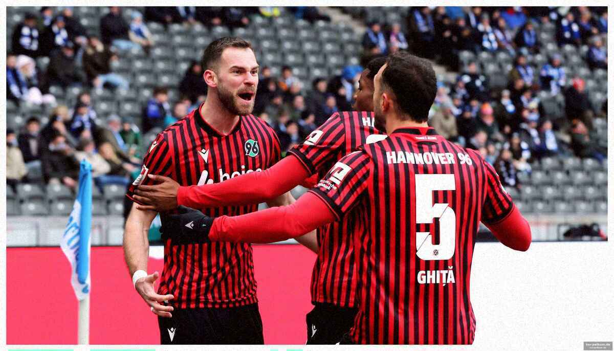 Hertha kämpft zurück, aber hannover kontert